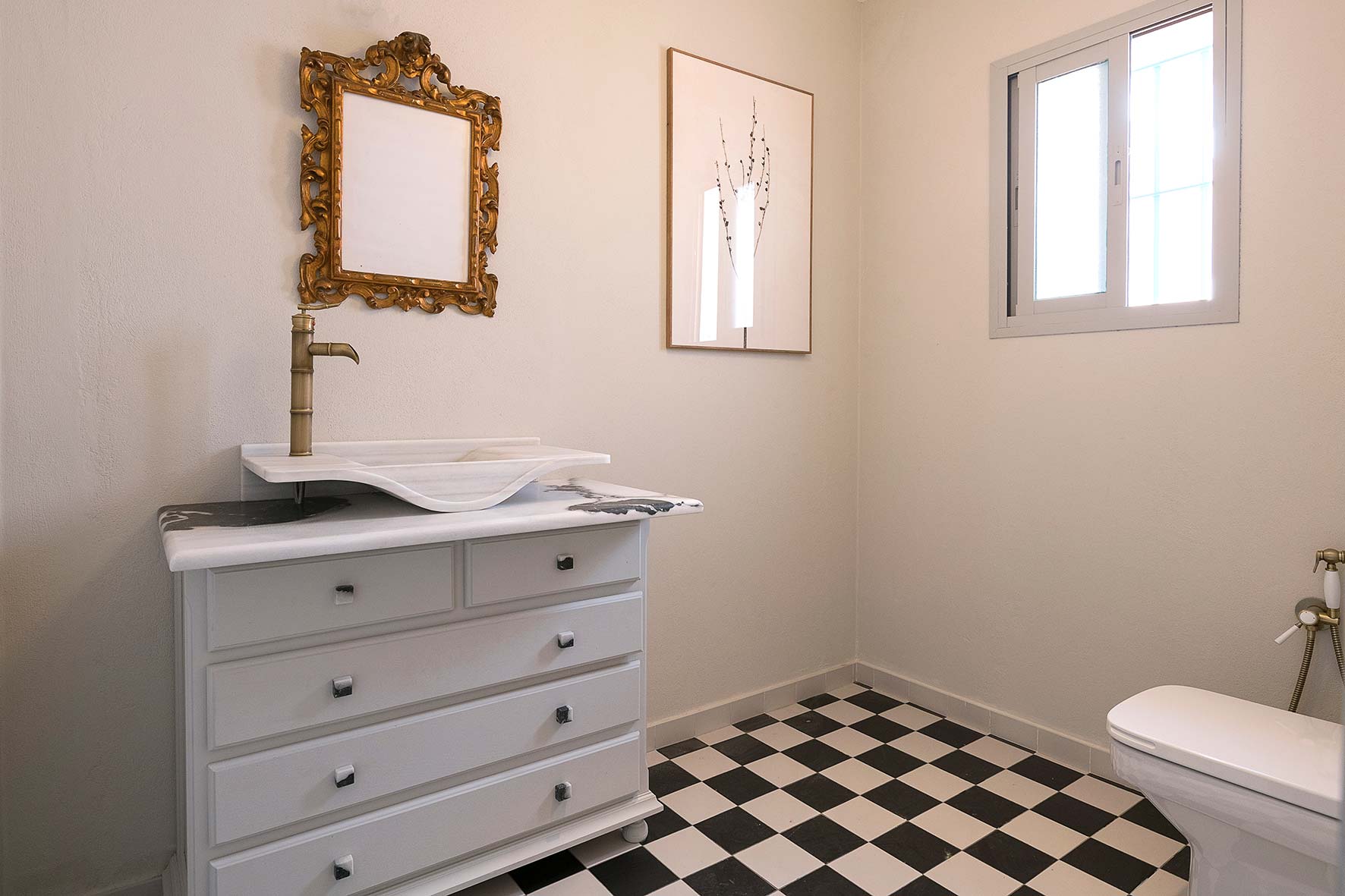 Habitación doble con baño